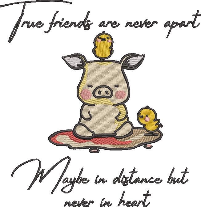 True Friends Quote