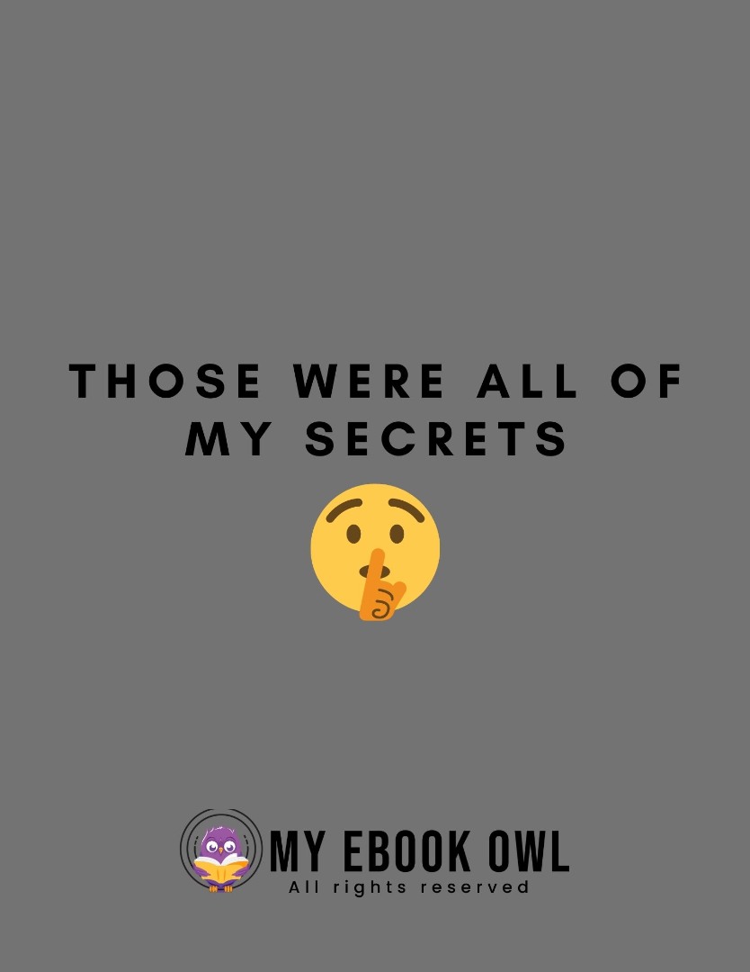 My Secrets Diary Ebook
My Secrets Diary Ebook