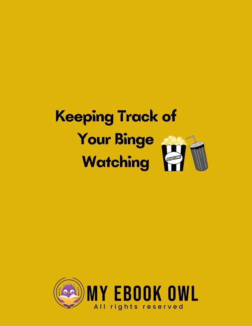 My Watchlist Journal Ebook 