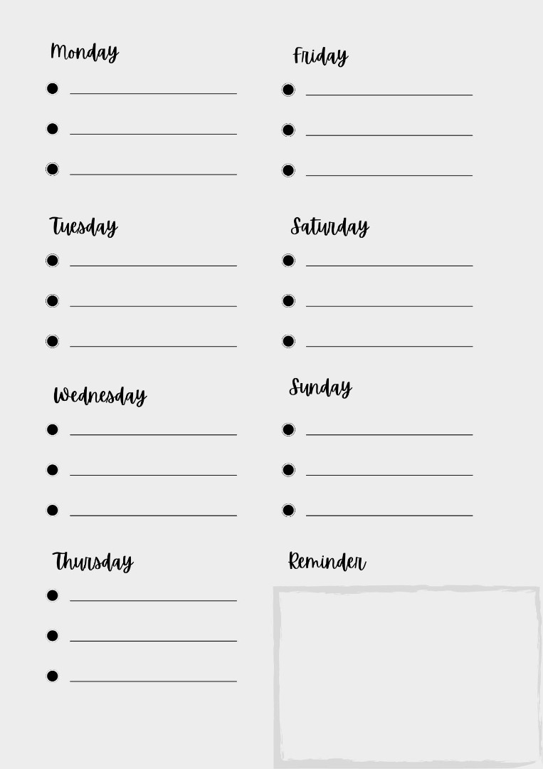 To Do List Journal Ebook
