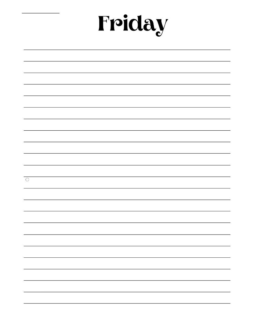 Weekly Journal Ebook
