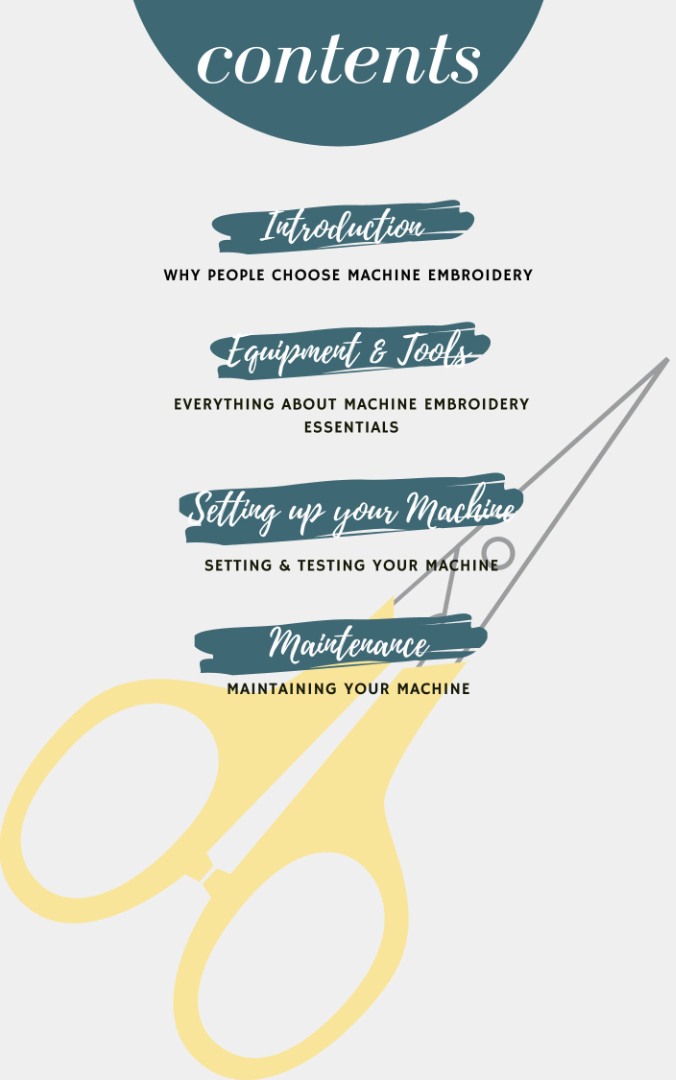 Beginners Guide to Machine Embroidery Ebook Beginners Guide to Machine Embroidery Ebook