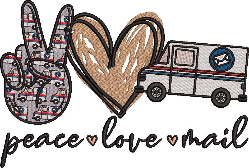 Peace Love Mail Peace Love Mail