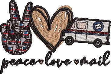 Peace Love Mail Peace Love Mail