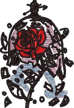 Rose In Broken Glass Rose In Broken Glass