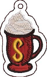 House Cup Key Fob