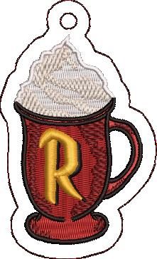 Cup Embroidery Design Cup Embroidery Design