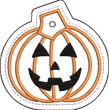 Halloween Pumpkin Face Key Fob Halloween Pumpkin Face Key Fob