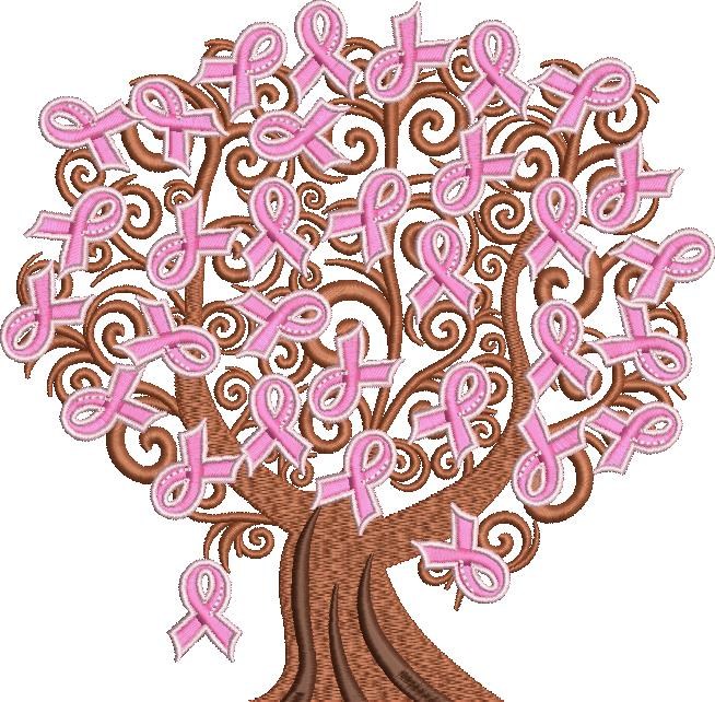 Breast Cancer Ribbon Tree Breast Cancer Ribbon Tree