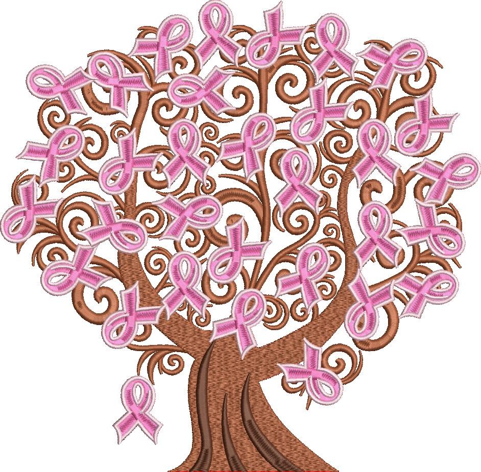Breast Cancer Ribbon Tree Breast Cancer Ribbon Tree